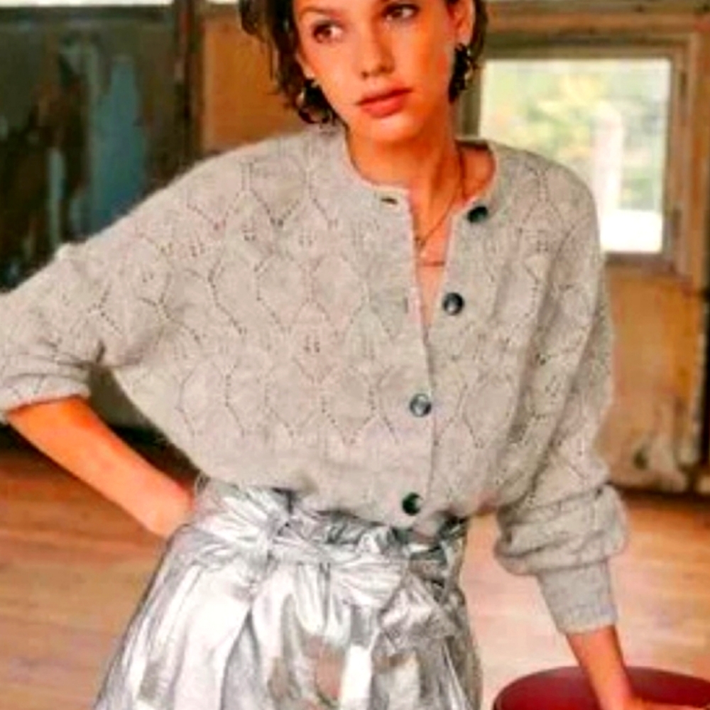 Sezane Phobe Jumper in Gray size XS